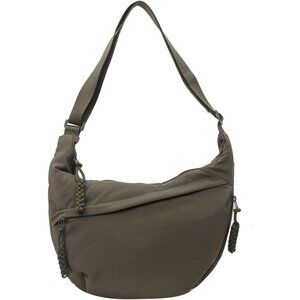 Nylon Crossbody Bag for Women Tote Pockets Adjustable Shoulder Travel Purse